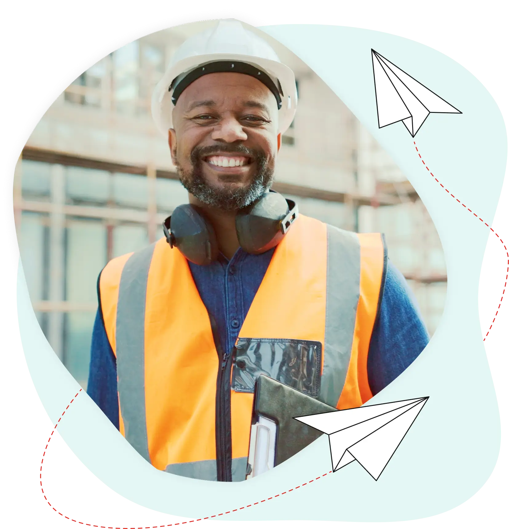 Construction resume writing main image